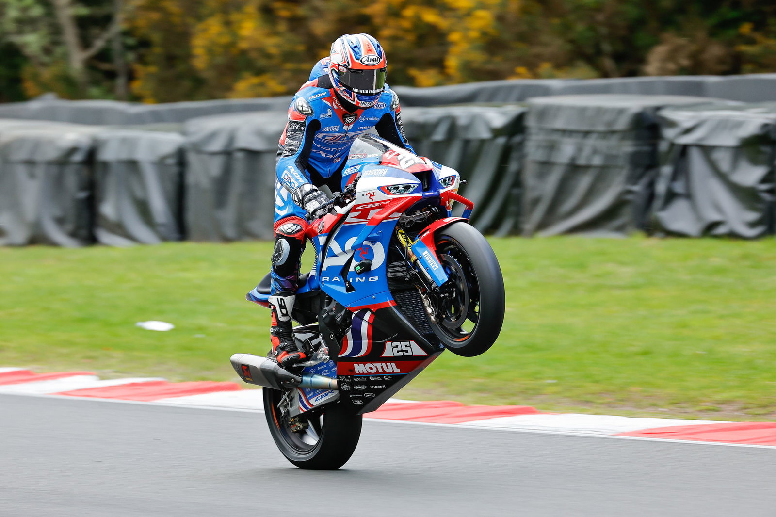 Josh Brookes, 2025 BSB Oulton Park Test. Credit: Ian Hopgood Photography.